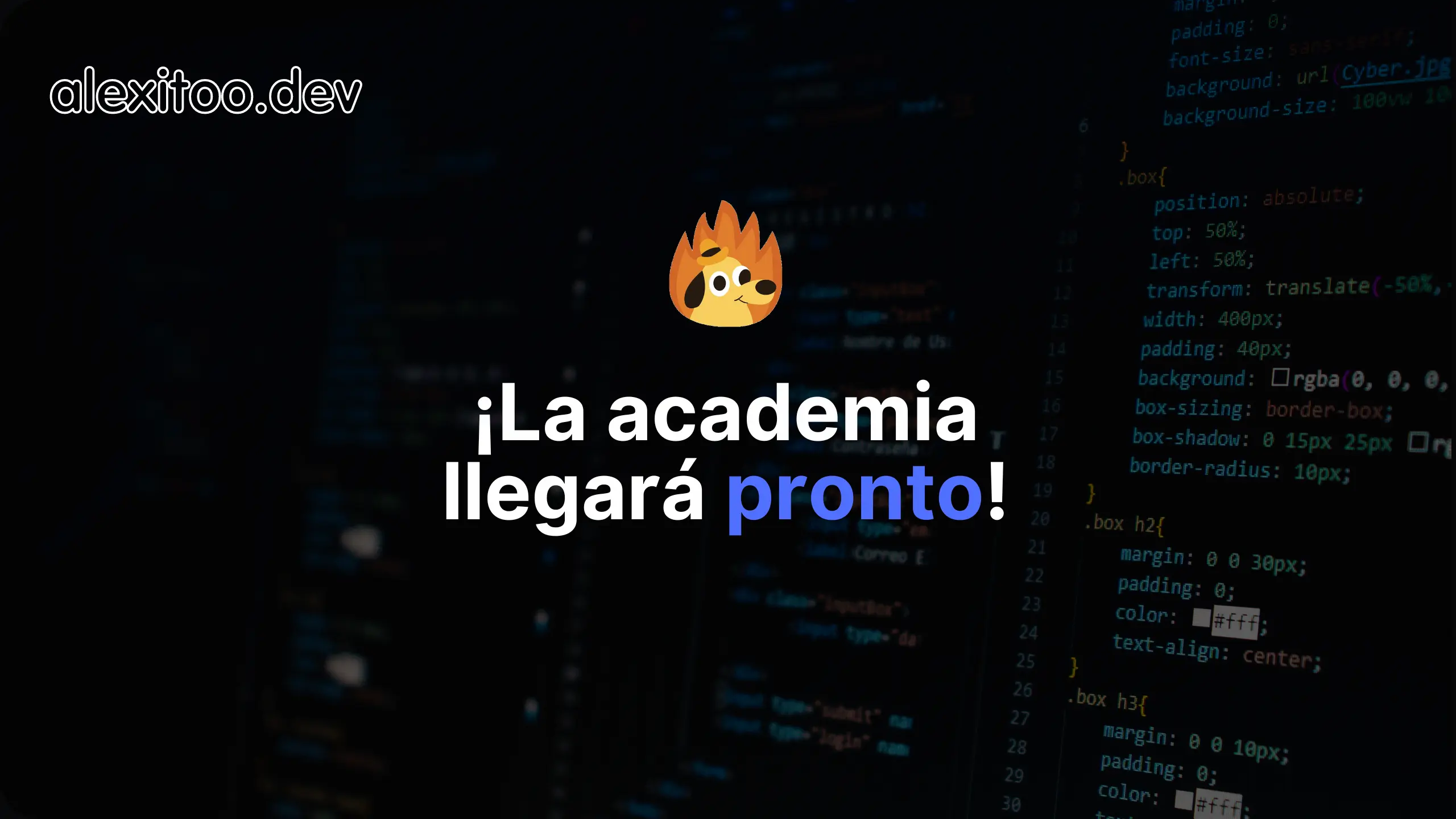 ¡La academia se acerca!